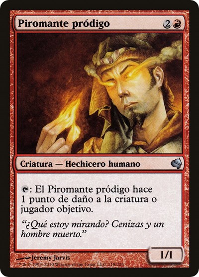 Prodigal Pyromancer Spanish Piromante prodigo