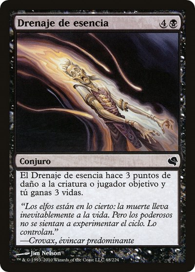 Essence Drain Spanish Drenaje de esencia