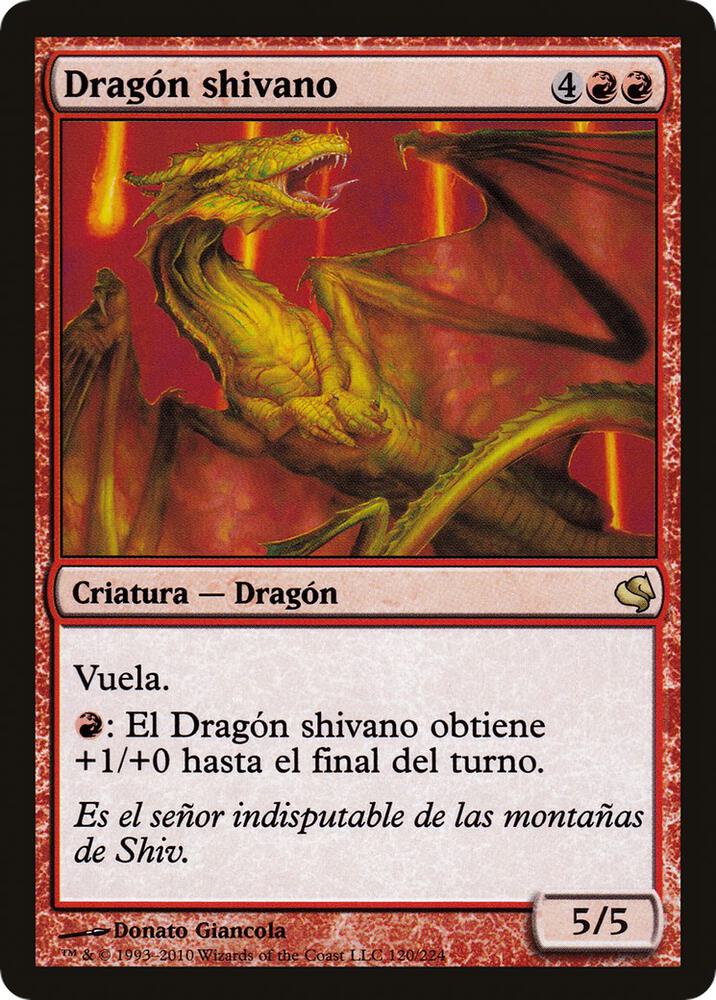 Shivan Dragon (Spanish)