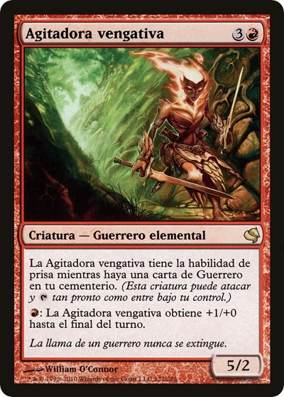 Vengeful Firebrand Spanish Agitadora vengativa
