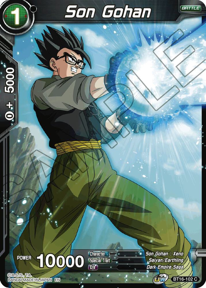 Son Gohan #BT16-102 — Realm of the Gods