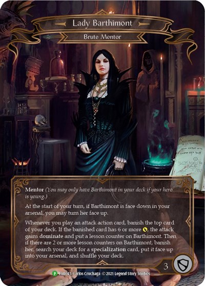 Lady Barthimont - FAB045 Flesh and Blood: Promo Cards Promo Flesh and Blood card — value and price