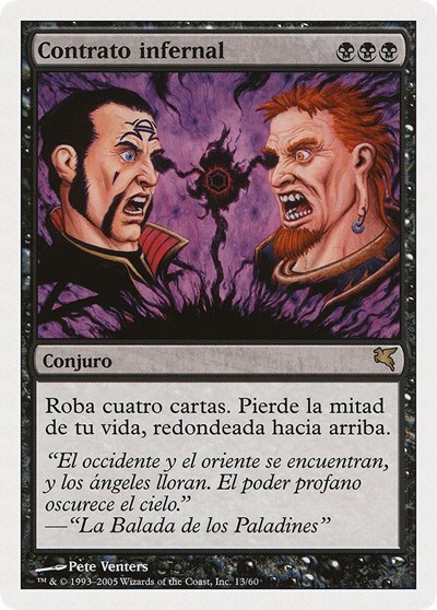 Infernal Contract Spanish Contrato Infernal