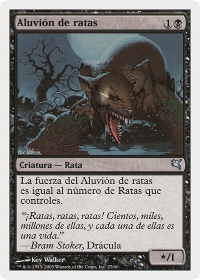 Swarm of Rats Spanish Aluvion de ratas