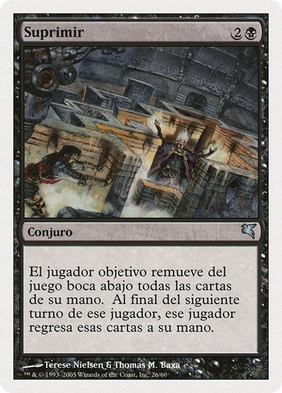 Suppress Spanish Suprimir