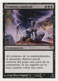 Gravestorm (Spanish) - "Tormenta sepulcral"
