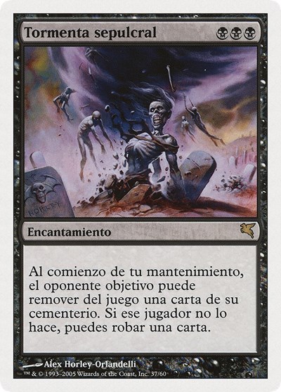 Gravestorm Spanish Tormenta sepulcral
