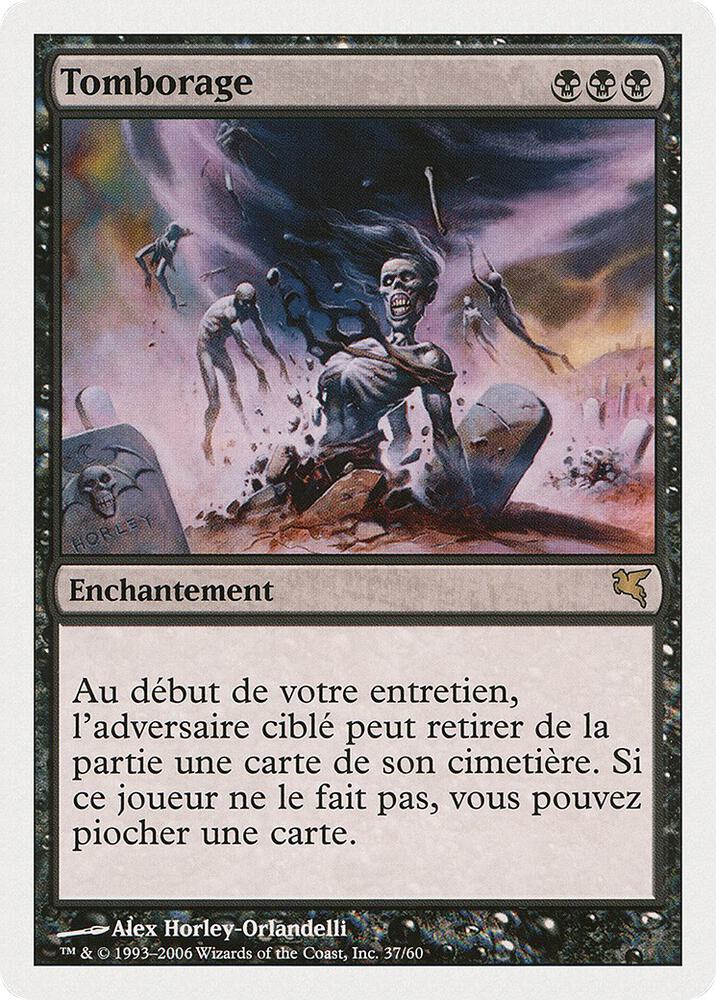 mtg gravestorm cards MTG GRAVESTORM (Tormenta sepulcral) VERY RARE SPANISH MP Salvat Hachette  2005