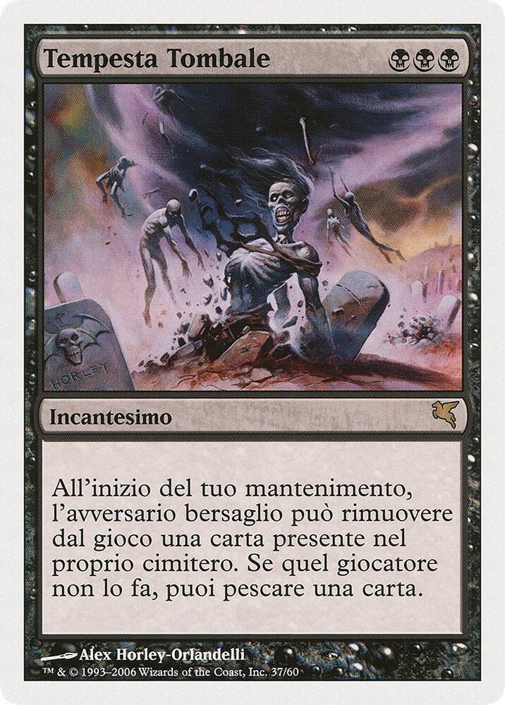 Gravestorm (Italian) - "Tempesta Tombale" - Magic Encyclopedia 2005 (Salvat/Hachette) - Magic: The Gathering - TCGplayer.com Gravestorm (Italian) - "Tempesta Tombale" - Magic Encyclopedia 2005 (Salvat/Hachette) - Magic: The Gathering - TCGplayer.com