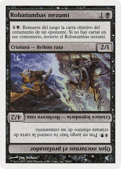 Nezumi Graverobber Nighteyes the Desecrator Spanish Robatumbas nezumi