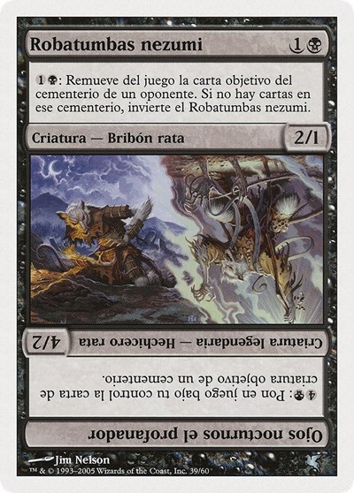 Nezumi Graverobber Nighteyes the Desecrator Spanish Robatumbas nezumi