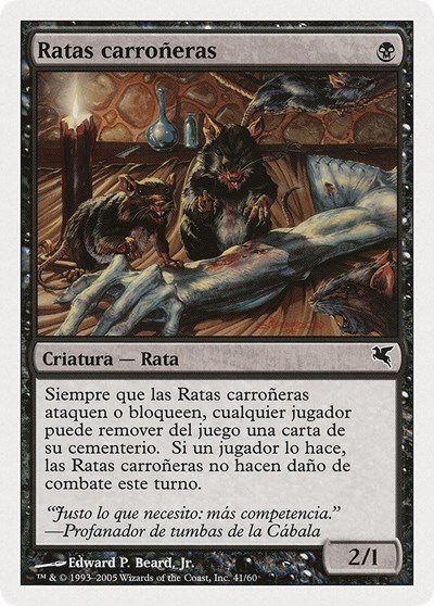Carrion Rats Spanish Ratas carroneras