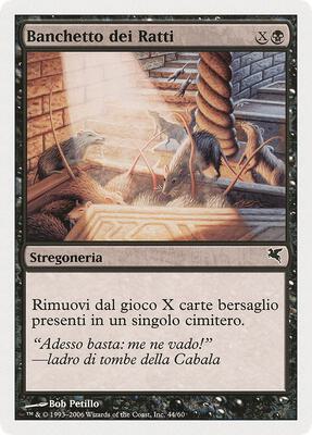 Rats' Feast (Italian) - "Banchetto dei Ratti"