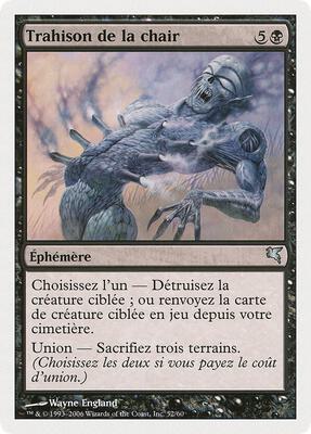 Betrayal of Flesh (French) - "Trahison de la chair"