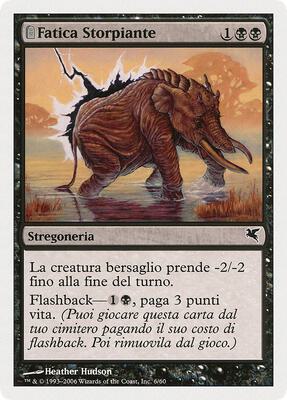 Crippling Fatigue (Italian) - "Fatica Storpiante"