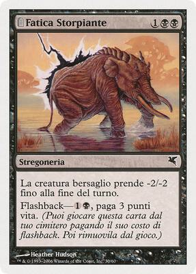 Crippling Fatigue (Italian) - "Fatica Storpiante"