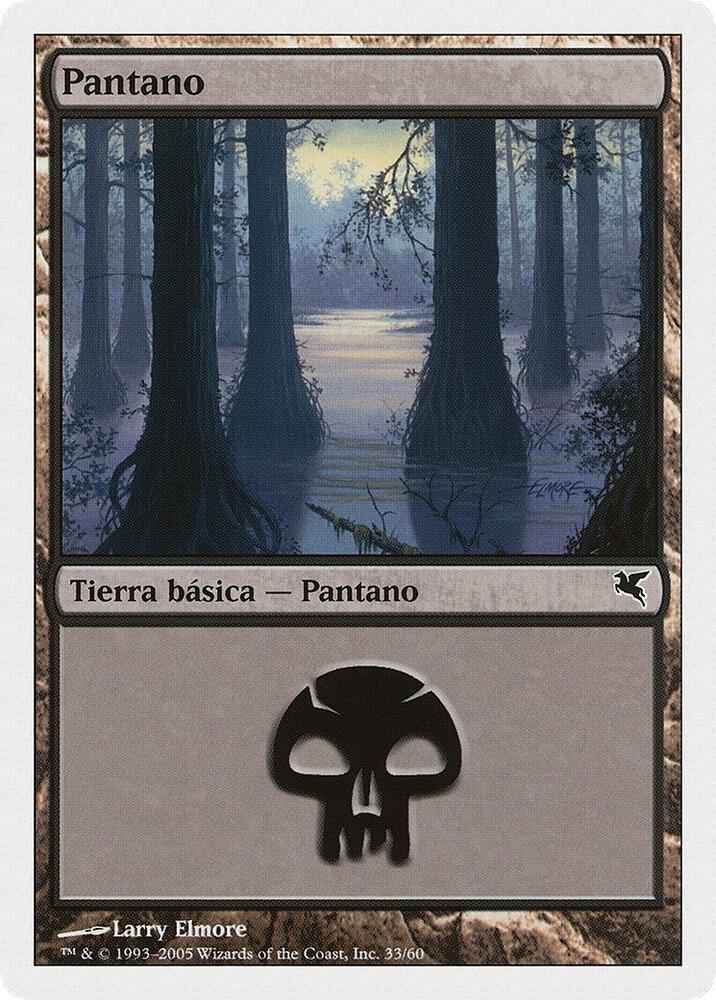 Swamp (Spanish) A33 card