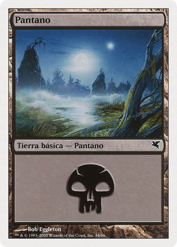 Swamp (Spanish) A34 card