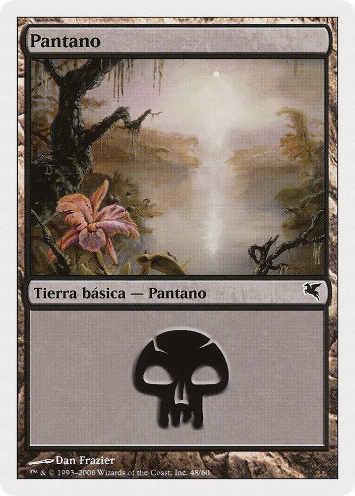 Swamp (Spanish) F48 card