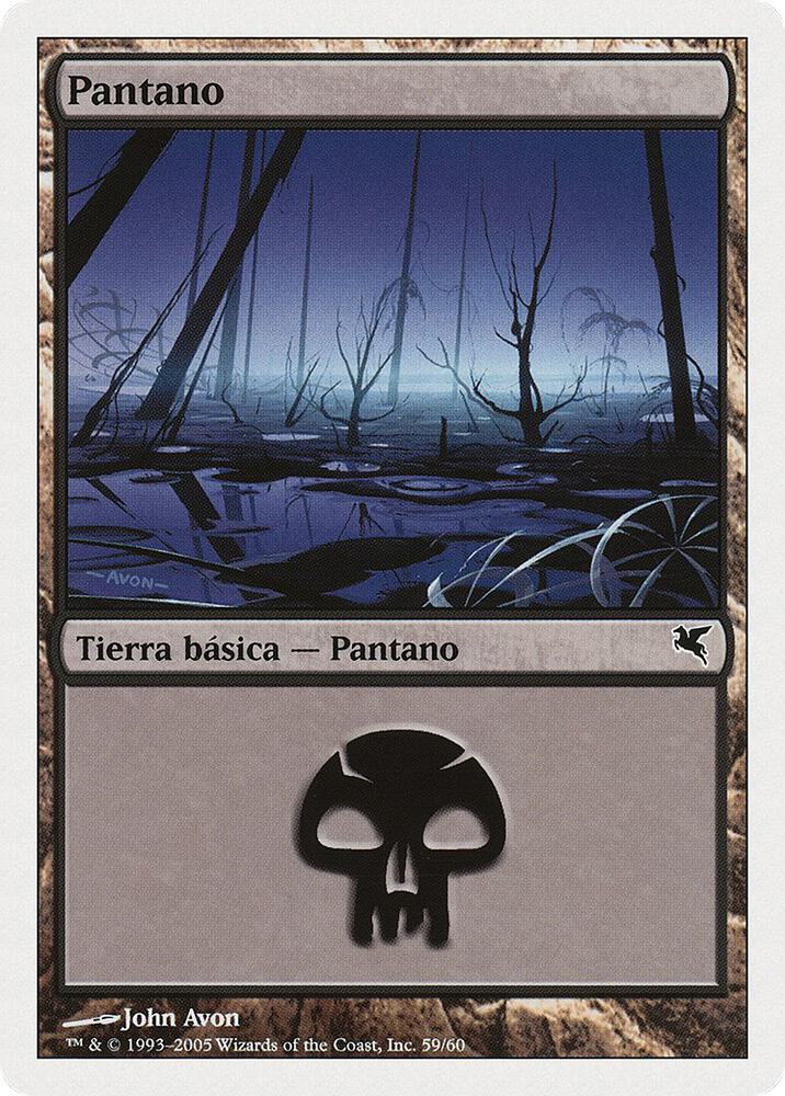 Swamp (Spanish) A59 card