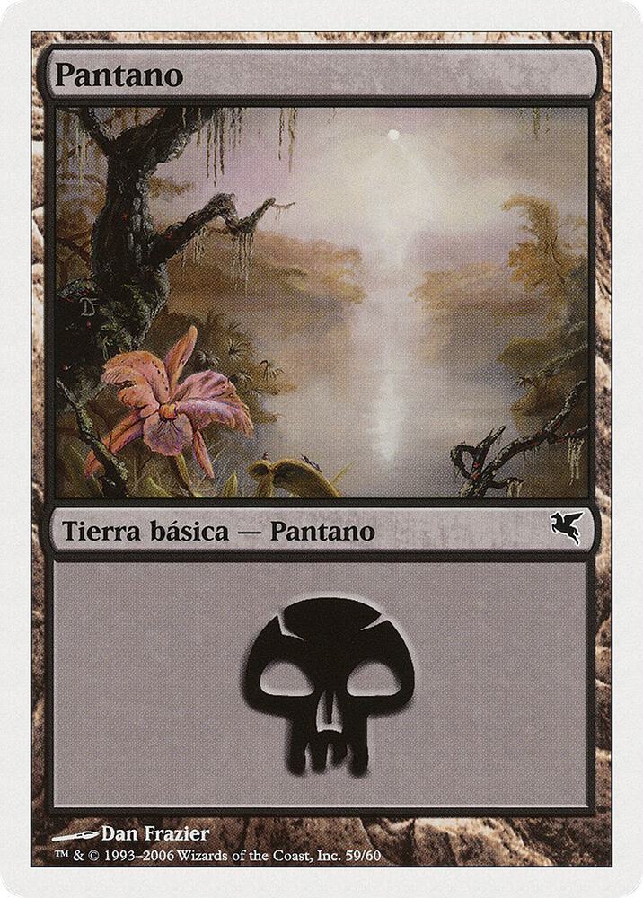 Swamp (Spanish) F59 card