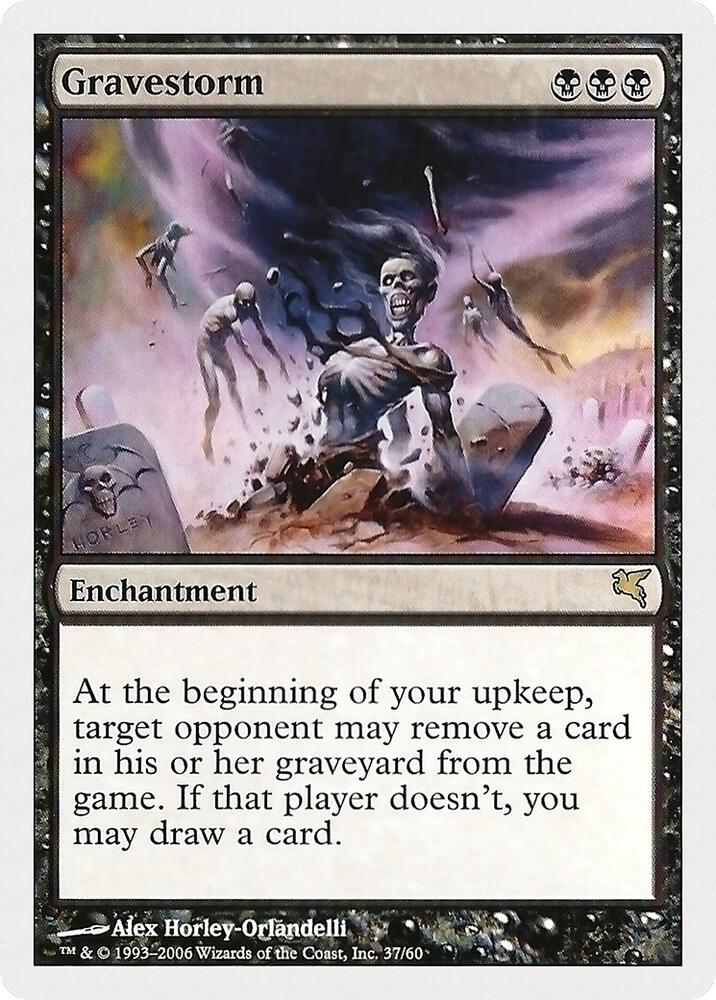 Gravestorm 37 card