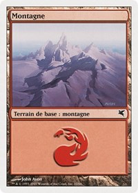 Mountain (French) - "Montagne" (D10)