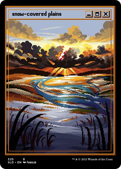 Snow Covered Plains PixelSnowLandsjpg