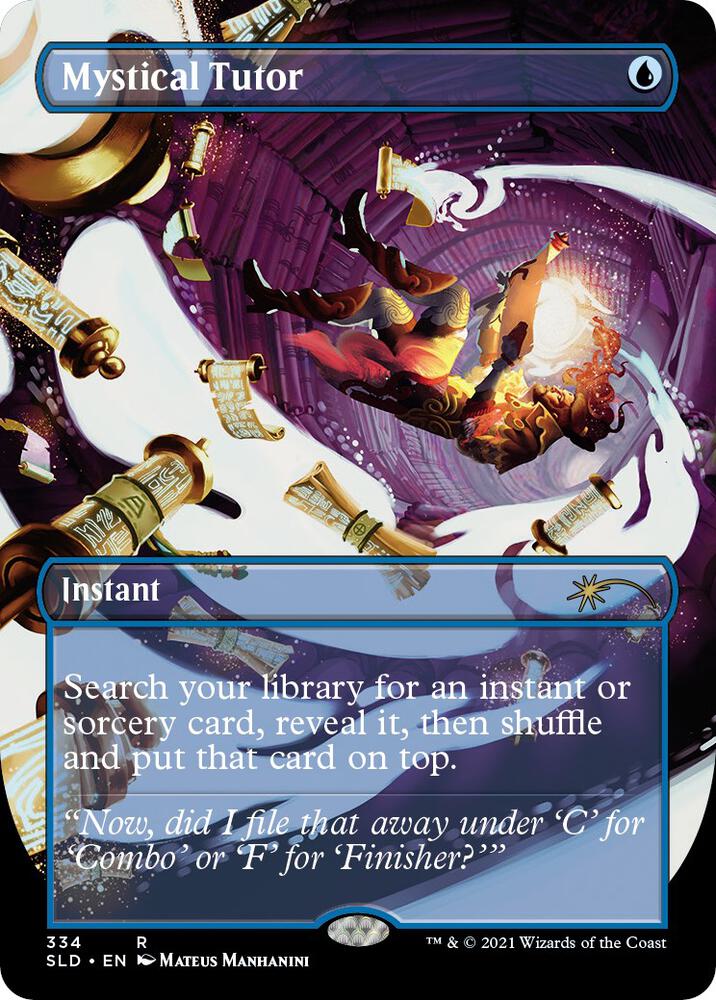 Secret lair far out,man　mtg　マジック　神秘の教示者 Mystical Tutor - Secret Lair Drop Series - Magic: The