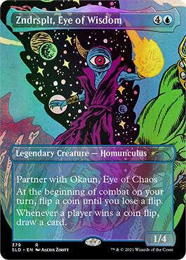Zndrsplt, Eye of Wisdom - Secret Lair Drop Series - Magic