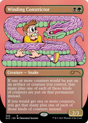 Winding Constrictor #309 – Secret Lair Drop Series (Rare)
