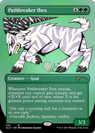 Pathbreaker Ibex Foil Etched