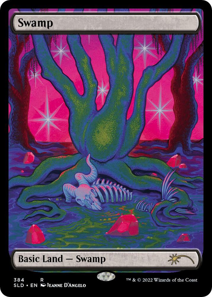 Swamp (384) - Secret Lair Drop Series - Magic: The Gathering