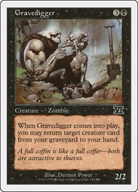 Gravedigger - Classic Sixth Edition - Magic: The Gathering card