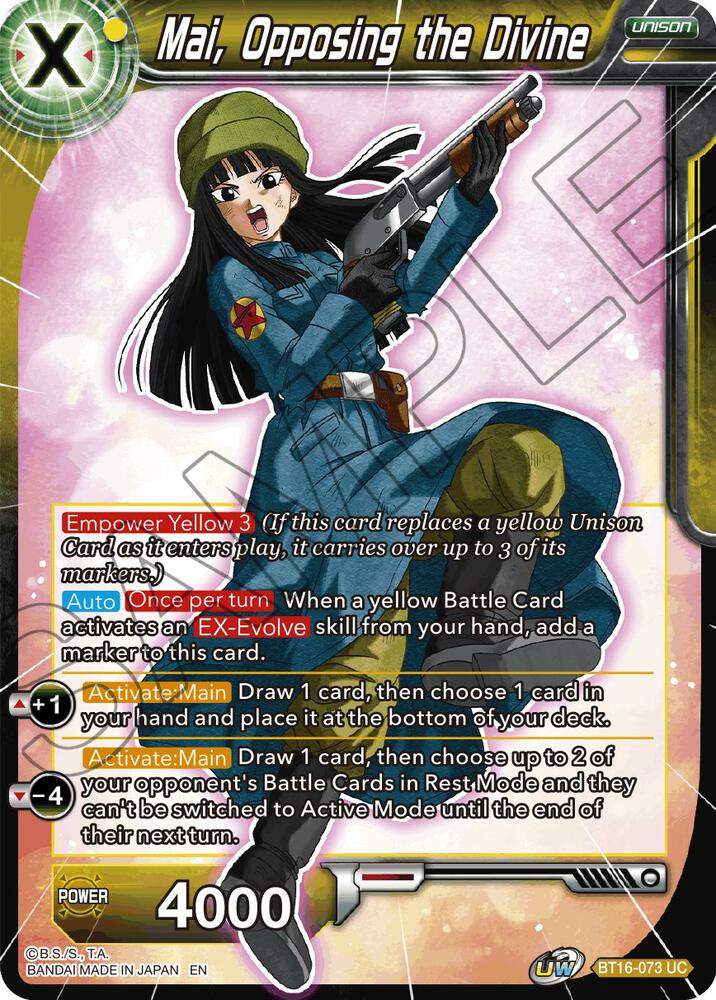 Mai, Opposing the Divine #BT16-073 — Realm of the Gods