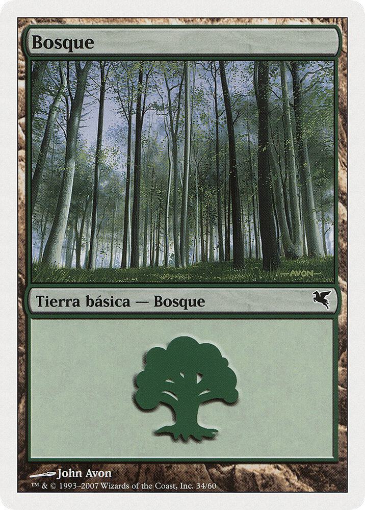 Forest (Spanish) J34 card
