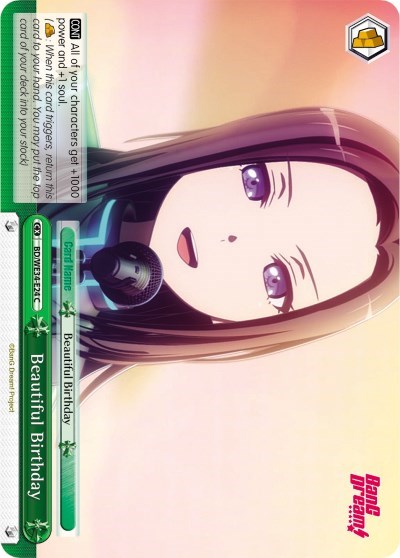 Beautiful Birthday (Parallel Foil)