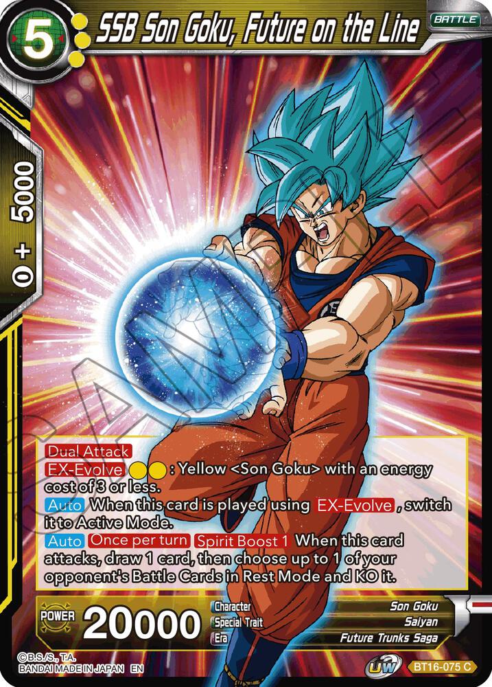 SSB Son Goku, Future on the Line - Realm of the Gods - Dragon Ball Super:  Masters - TCGplayer.com