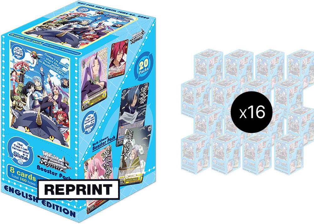 that time i got reincarnated as a slime booster box That Time I Got Reincarnated as a Slime Booster Box Case [Second Edition] - That  Time I Got Reincarnated as a Slime - Weiss Schwarz