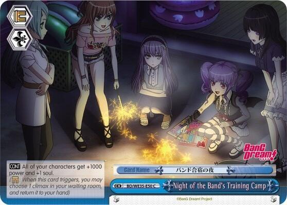 Night of the Band's Training Camp (Parallel Foil)