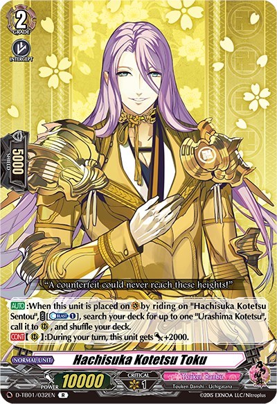 Hachisuka Kotetsu Toku
