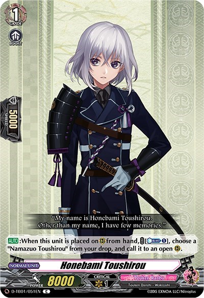 Honebami Toushirou