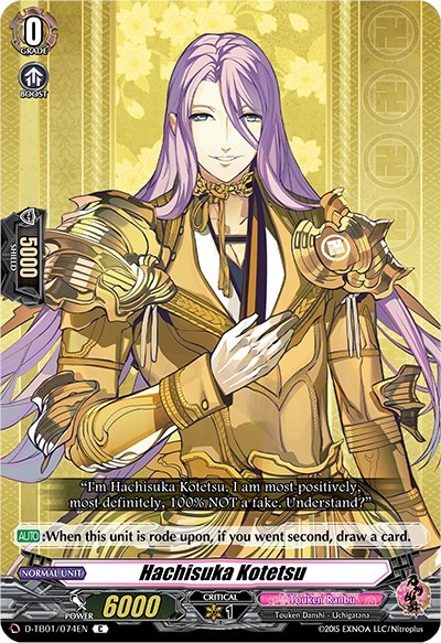 Hachisuka Kotetsu