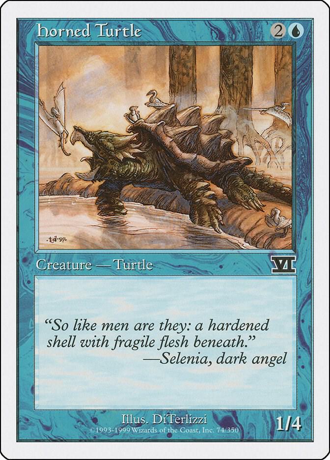 Horned Turtle - Classic Sixth Edition - Magic: The Gathering - TCGplayer.com