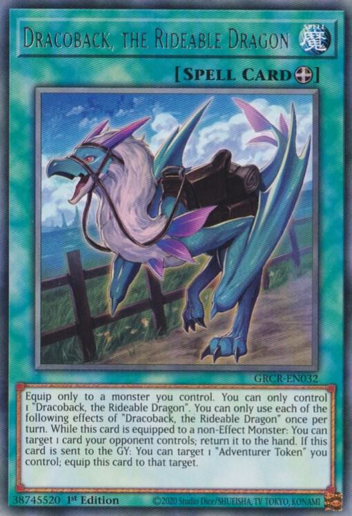 Dracoback, the Rideable Dragon - The Grand Creators - YuGiOh