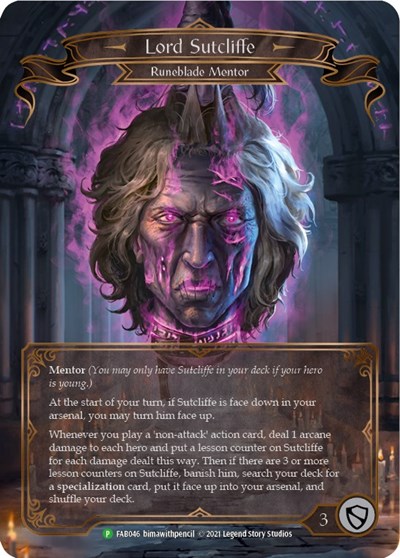 Lord Sutcliffe - FAB046 Flesh and Blood: Promo Cards card price