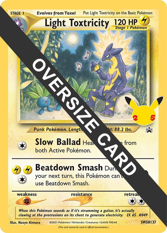 Light Toxtricity - SWSH137 SWSH137 from Jumbo Cards