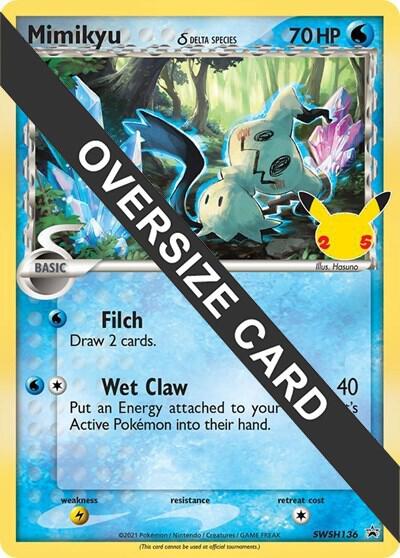 Mimikyu (Delta Species) - SWSH136 SWSH136 from Jumbo Cards