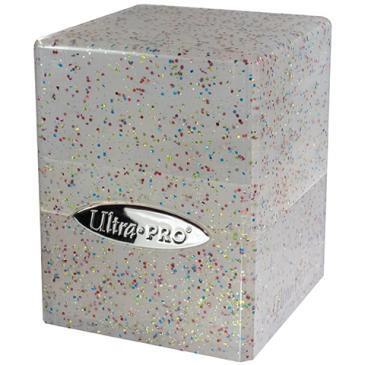 Satin Cube - Glitter Clear