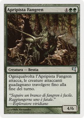 Fangren Pathcutter (Italian) - "Apripista Fangren"